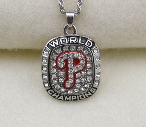 MLB Philadelphia Phillies World Champions Pendant - Click Image to Close